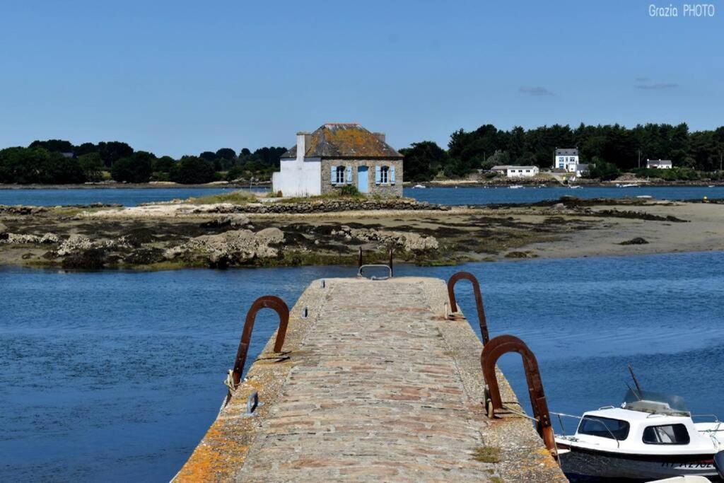 Appartement 4 Pers Dans Longere A 800M De La Plage Plouhinec  Exterior foto